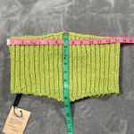 Paloma Wool Levete Top L/XL Green Knit Bandeau Lace Up Boho Festival New Size L Photo 6