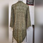 NWOT D&Co. Beach Olive Lace Swim Cover Up Size:M Green Size M Photo 3