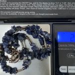 Handmade Sodalite Crystal Chips Toggle Necklace Photo 3