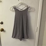 Calia by Carrie Underwood Women's M Spaghetti Strap Striped Tank Top Activewear Black Size M Photo 1