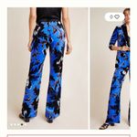 Diane Von Furstenberg  Velvet Erica Trousers Size 6 Photo 4