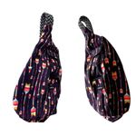 Ambry Nora Sling Bag Crossbody Hiking Backpack Arrow Print Tribal Laptop… Black Photo 5