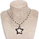 Beaded by Meg Gunmetal Clear Star Choker Photo 0