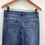 l*space Girls Y2K Jeans Peacock Embroidery Womens Size 5 28" Waist Low Rise Photo 4