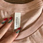 Heather Prism Peach Reminder Shirt Pink Size M Photo 2