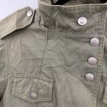 Oilily Olive Green Military Utility Jacket EU 40 Cotton Floral Lined Vintage Y2K Size 8 Photo 1