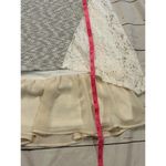 Altar'd State Altar’d State Boho White Lace Tiered Sweater Tunic Dress Size S Photo 9