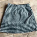 Artiza Wilfred Essonne Plaid Mini Skirt Wool Cashmere Blend Sz 4 Tan Photo 0