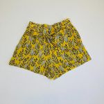 Agua Bendita  x Revolve Addison Tie Belted Short in Yellow Floral Photo 3