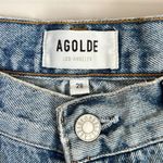 AGOLDE  Mid Rise Straight Leg Boot Cut Jeans Size 28 Organic Cotton Photo 3