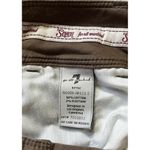 Seven7 Womens For all makind Pants Size 27 Capri Brown Wideleg Crop Dojo Photo 5