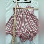 Tularosa NWT Amelia Romper Red and White Size Medium Photo 6