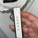 Soncy Plus Ribbed Off The Shoulder Double End Zipped Bodycon Dress Size 16 Photo 2