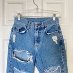 LF CARMAR Destroyed Jeans Distressed Light Wash Size 25 Blue Photo 2