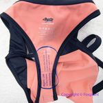 NEW Fae Lima one piece swimsuit, warm clay pink and black, size S Photo 7