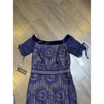 Tadashi Shoji NEW Rosina Off Shoulder Circular Lace Gown Size 10 AZE17702L Photo 4