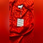 L'Academie  Vibrant Orange Maxi Dress Photo 5