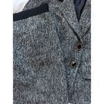 Luisa Spagnoli Blazer Skirt Suit Set Tweed Wool Blend Career Women's Gray Size 32 Photo 9