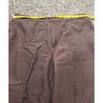 Lauren Ralph Lauren Brown Silk Wide Leg Pants Sz 16 Old Money Preppy Luxury Photo 6