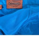 Missoni Blue & Purple Classic Zigzag Knit Skirt w/ Pleats 6/42/Blue Cotton Top Photo 6