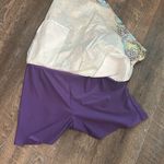 Peter Millar  Golf Womens Skirt Skort Size 4‎ Blue yellow spotted Pockets zip Photo 6