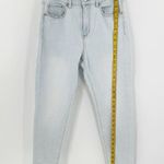 NWT Ann Taylor LOFT Light Wash Frayed Hem High Rise The Skinny Jeans Size 28 Blue Photo 10