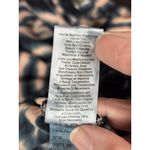 Nation Ltd Terrin Snap Tie Dye T-Shirt Tee Peach Black XS Short Sleeve Snaps Photo 7