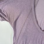 We The Free We The Free Burnout T-Shirt Women's Oversized XS V-Neck Boho Lagenlook Slouchy Photo 4