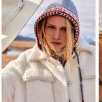 Anthropologie Maeve Cinched Faux Fur Coat Photo 5