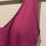 Shade & Shore New  V neck Purple Eggplant One Piece Swimsuit Medium NWT Photo 7