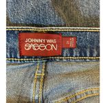 Johnny Was SASSON Grey Wash Mademoiselle Wide Leg Denim Jeans Women's Size 31 Photo 2