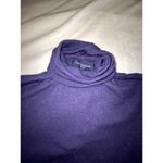 Piazza Sempione  Purple Turtleneck Sweater Size 41 Photo 3