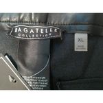 Bagatelle  Pull On Faux Leather Pants Black Wide Leg Size XL Photo 9
