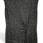 Gabby Skye  Back and White PolkaDot Maxi Dress- Size 6 Photo 2