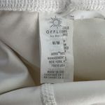 Aerie Leggings Womens Medium White Mesh Offline Goals 7/8 Hi Rise Athleisure Photo 6