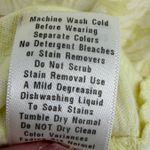 Fresh Produce  Yellow Leaf Print Open Back Slub Tank Top Women's XS Made in USA Photo 8