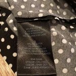 Norma Kamali  Baby Polka Dot Faux
Wrap Slinky S/S Dress Black & White Sz LARGE Photo 7