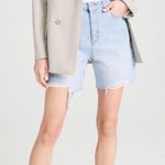 Abrand Jeans Carrie Shorts in Ida Rip Size 26 Blue Photo 1
