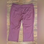Halara Flex DayStretch High Waisted Work Flare Pants Zip Pockets Burgundy NWT 2X Photo 1