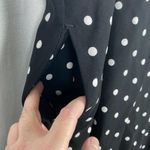 Unique Vintage Black&White Polka Dot Vivienne Swing Skirt Sz.5X/26 Photo 6