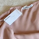 Reformation  Evelyn One Shoulder Blush Pink Maxi Dress Slit‎ Sz 10 NWT Photo 7