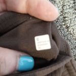 Lululemon High Rise Java Brown Nulu Leggings Running Gym Womens 6 Photo 4