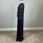 JKara Beaded Chiffon Long Sleeve A Photo 4