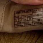 UGG  Tan Slip-On Loafers with Suede Texture Photo 8