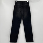 BDG ‎ Cowboy Jeans Black Stretch Denim Straight Leg High Rise Women’s Size 24 Photo 4