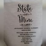 State of Mine Womens Trick or Treat Halloween Long Sleeve Gray Shirt Size XXL Photo 1