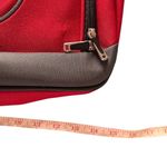 7 Piece Red Embark Travel Messenger Bag Set Photo 2