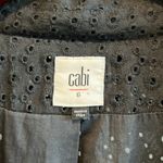 CAbi #5293 Black Eyelet Flamingo Blazer Jacket, 6 Photo 2