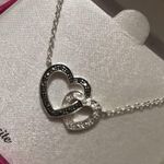 Necklace fine silver plated genuine marcasite NIB Photo 1