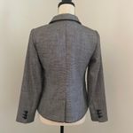Talbots Houndstooth Blazer 2P Black White Career Office Jacket Mature Corpcore Photo 3